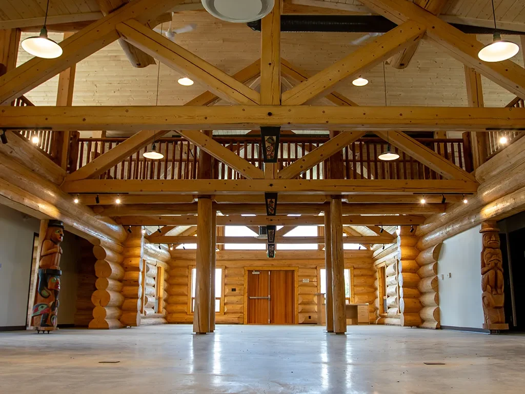 Saik'uz Cutural Centre interior