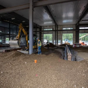 Datoff Bros Contrustion headquarters being built