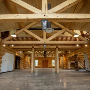 Interior of the Saik'uz Cultural Centre