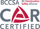 BCCSA COR Certified logo