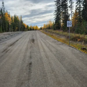 Atwood Subdivision road construction